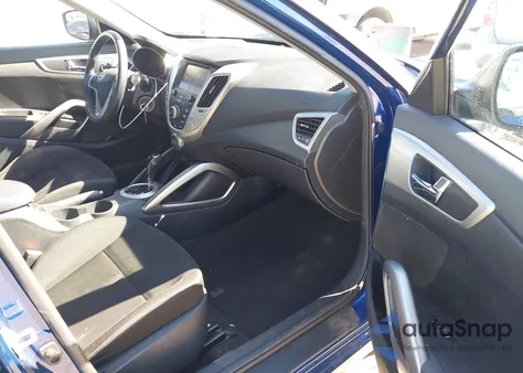 2017 Hyundai Veloster из США, поврежденный, VIN KMHTC6AD4HU305137